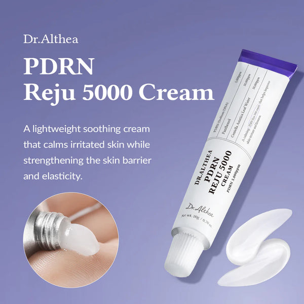 Dr.Althea - PDRN Reju 5000 Cream - Regenerační a zklidňující krém pro posílení kožní bariéry 20ml