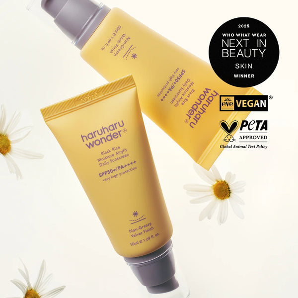 haruharu wonder – Black Rice Moisture Airyfit Daily Sunscreen SPF50+/PA++++ - Lehký hydratační SPF krém s černou rýží