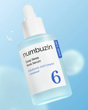 numbuzin - No.6 Deep Sleep Mask Serum - Intenzivně hydratační sérum s ledovcovou vodu 50ml