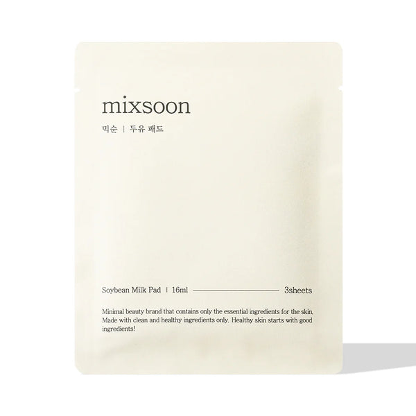 mixsoon - Soybean Milk Pad - Intenzivně hydratační polštářky s fermentovanou sójou