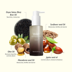 Black Rice Moisture Deep Cleansing Oil - Jemný odličovací olej s černou rýží 150ml