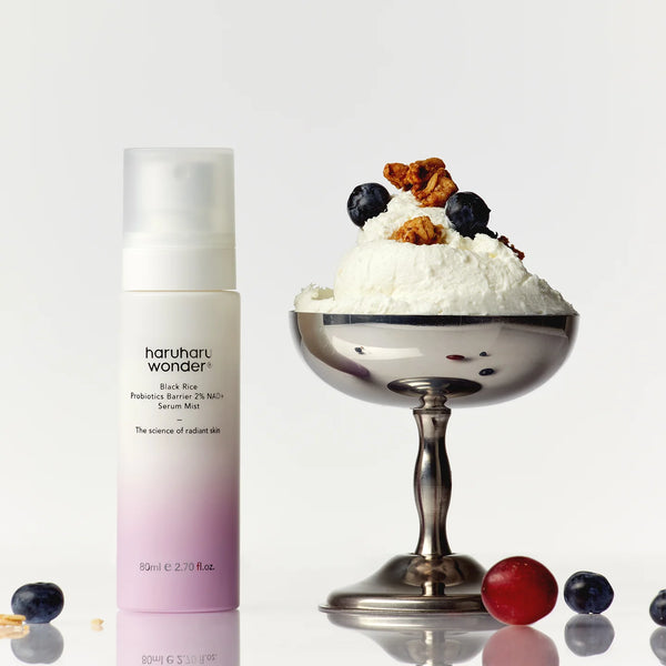 haruharu wonder - Black Rice Probiotics Barrier NAD+ Serum Mist - Multifunkční hydratační mlha pro posílení kožní bariéry 80 ml