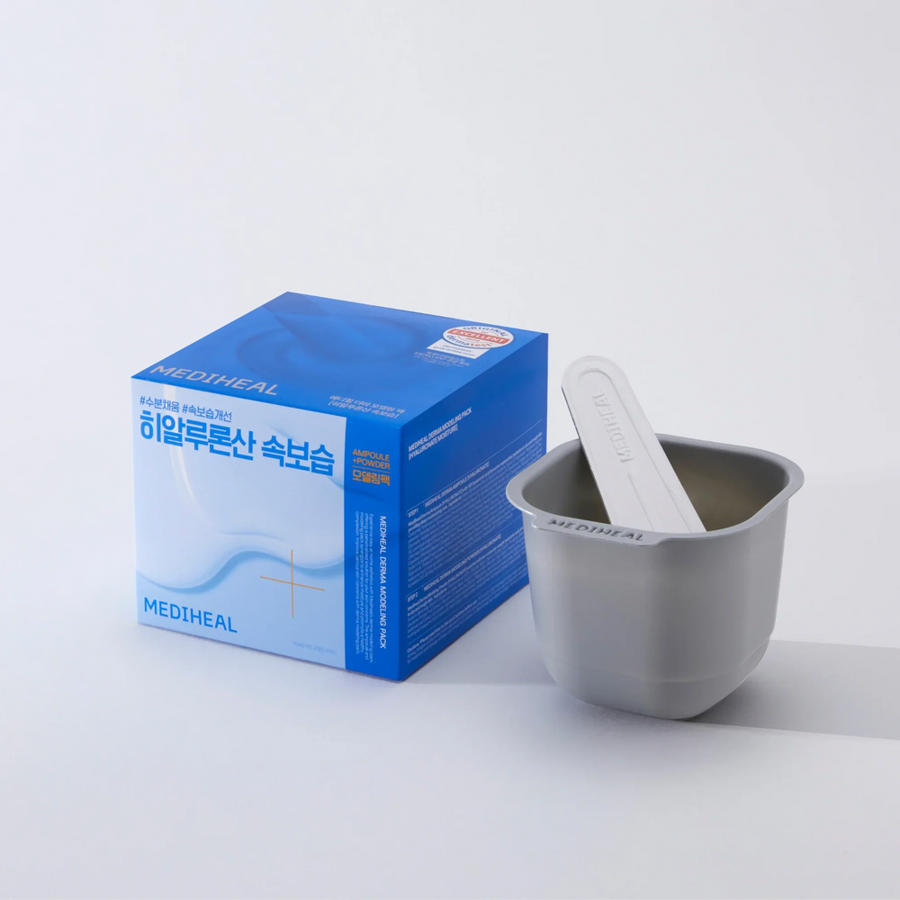 Hyaluronate Moisture Derma Modeling Double Pack – Hydratační alginátová maska s kyselinou hyaluronovou (2ml + 28g)*2
