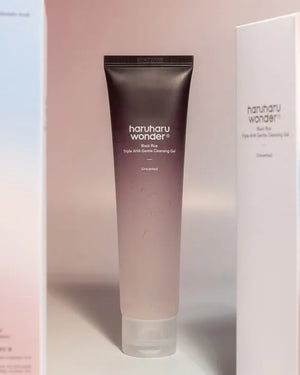 haruharu wonder - Black Rice Triple AHA Gentle Cleansing Gel (Unscented) - Jemný exfoliační čisticí gel s AHA kyselinami