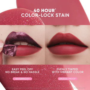 Judydoll - Peel Off Stain Plumping Oil Duo - Duo na rty se slupovací rtěnkou a lesklým olejem