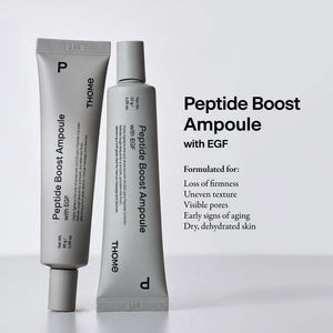 THOME - Peptide Boost Ampoule - Zpevňující ampule s peptidy a EGF pro pružnější, hladší pleť a méně viditelné póry