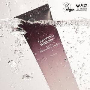 haruharu wonder - Black Rice Triple AHA Gentle Cleansing Gel (Unscented) - Jemný exfoliační čisticí gel s AHA kyselinami