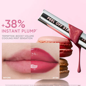 Judydoll - Peel Off Stain Plumping Oil Duo - Duo na rty se slupovací rtěnkou a lesklým olejem