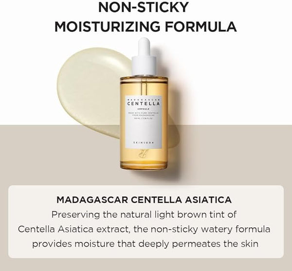 Madagascar Centella Asiatica Ampoule - Zklidňující ampule s pupečníkem asijským 100ml