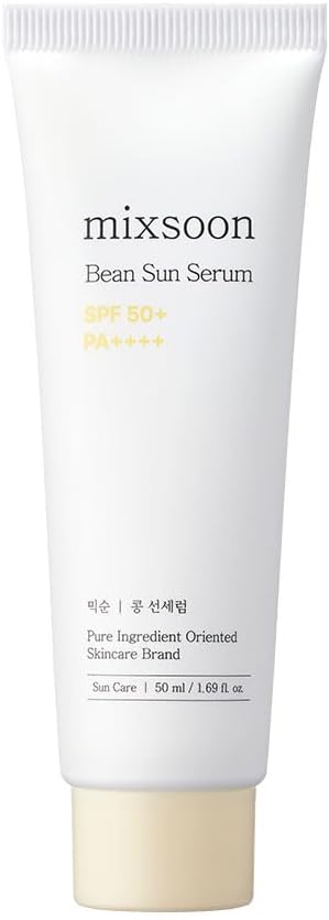 mixsoon - Bean Sun Serum SPF 50+ PA++++ - Lehký hydratační opalovací sérum 50ml
