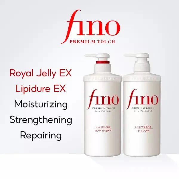 SHISEIDO - FINO Premium Touch Hair Shampoo - Regenerační šampon pro suché a poškozené vlasy 550ml