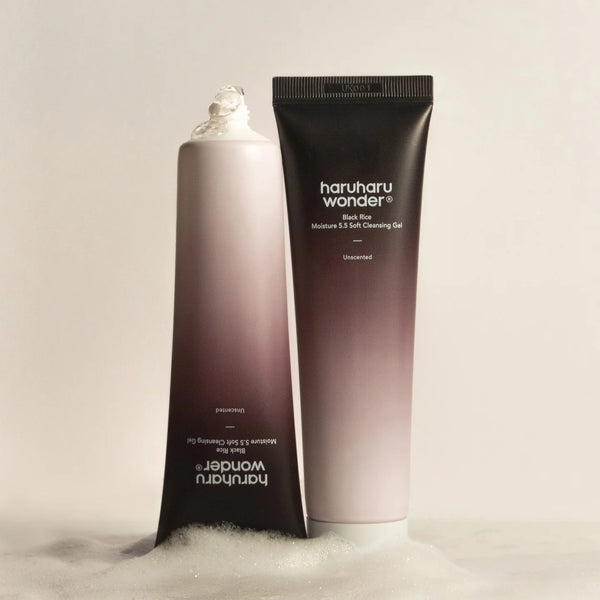 Black Rice Moisture 5.5 Soft Cleansing Gel - Jemný čisticí gel s černou rýží a ženšenem 100ml