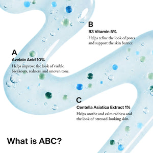 THOME - ABC Triple-Synergy Redness Comfort Serum - Zklidňující sérum s 10% kyselinou azelaovou pro aknózní pleť