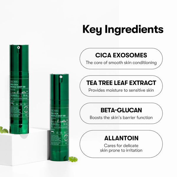 VT Cosmetics - Pro Cica Reedle Shot 100 - Mikrojehličkový zklidňující booster pro citlivou a podrážděnou pleť 50ml