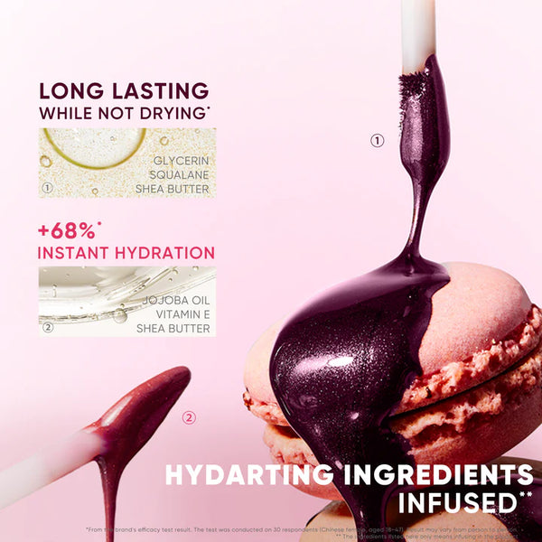 Judydoll - Peel Off Stain Plumping Oil Duo - Duo na rty se slupovací rtěnkou a lesklým olejem