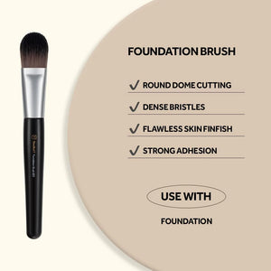 STUDIO17 - Foundation Brush 823 - Hustý štětec na make-up pro hladké a rovnoměrné nanesení
