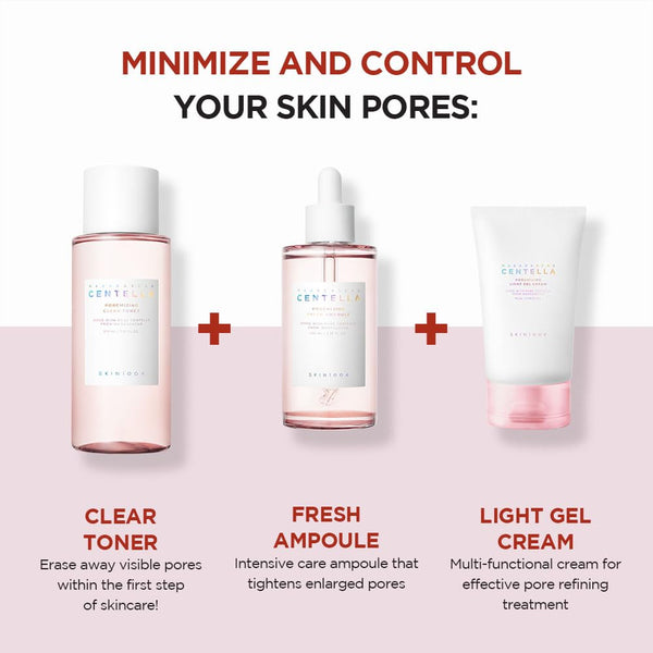 Madagascar Centella Poremizing Light Gel Cream - Lehký chladivý krém s gelovou konzistencí 75ml