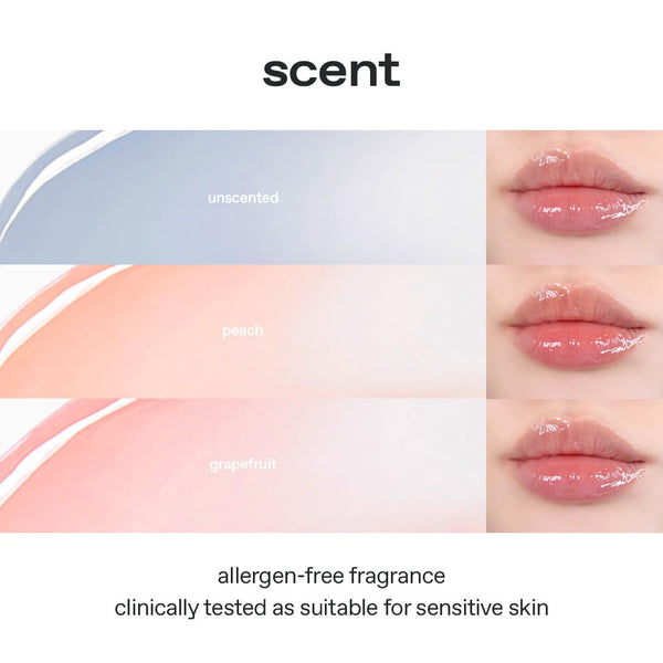 glow - peach peptide lip balm - Hydratační balzám s peptidy