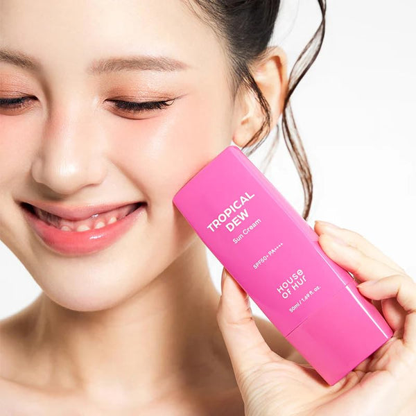 House of Hur - Tropical Dew Sun Cream SPF50+ PA++++ - Lehký hydratační opalovací krém pro suchou pleť