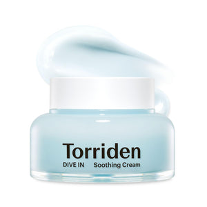 Torriden - Dive-in Low Molecular Hyaluronic Acid Soothing Cream - Zklidňující hydratační krém 100ml