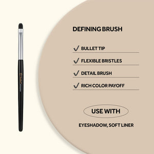 STUDIO17 - Detail Eye Defining Brush 721 - Malý štětec na detailní líčení očí a přesné zvýraznění spodní linky