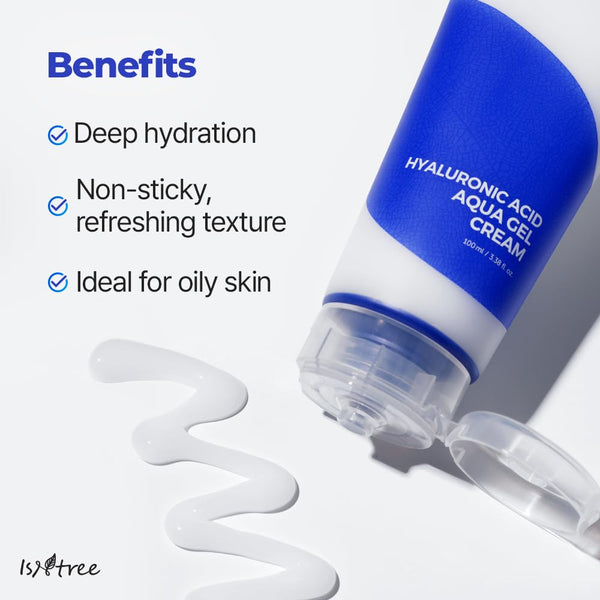 Hyaluronic Acid Aqua Gel Cream - Lehký hydratační gelový krém s kyselinou hyaluronovou 100ml