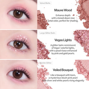 Glitterpedia Eye Palette - Paleta očních stínů