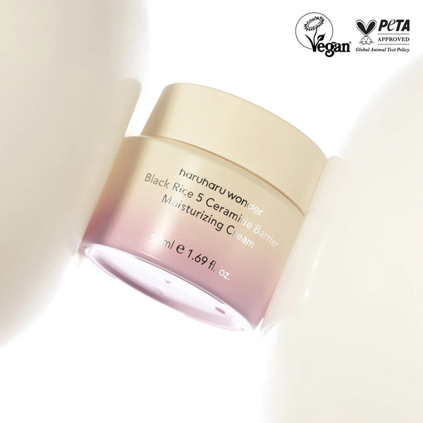 haruharu wonder - Black Rice 5 Ceramide Barrier Moisturizing Cream (Unscented) - Hydratační krém s ceramidy pro obnovu kožní bariéry