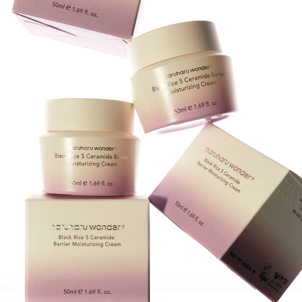 haruharu wonder - Black Rice 5 Ceramide Barrier Moisturizing Cream (Unscented) - Hydratační krém s ceramidy pro obnovu kožní bariéry