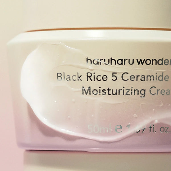 haruharu wonder - Black Rice 5 Ceramide Barrier Moisturizing Cream (Unscented) - Hydratační krém s ceramidy pro obnovu kožní bariéry