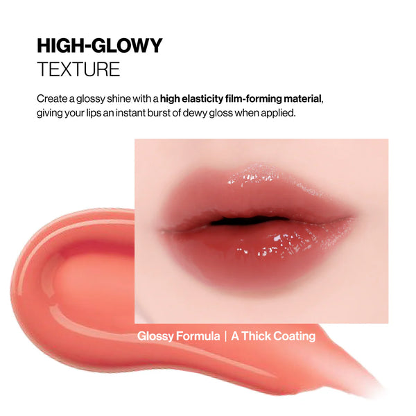 Charm Tint Glossy Gel - Lesklý tint na rty a tváře s přívěskem na klíče