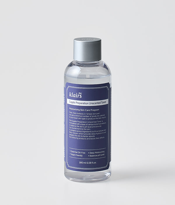 Supple Preparation Unscented Toner - Zklidňující hydratační toner bez parfemace 180ml