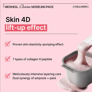 Collagen Derma Modeling Double Pack - Zpevňující alginátová maska s kolagenem (2ml + 28g)*2