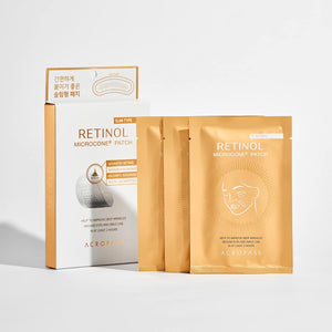 ACROPASS - Retinol Microcone Patch Slim Type - Mikrojehličkové náplasti s retinolem pro cílenou péči proti vráskám