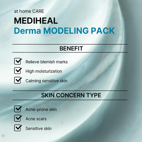 Madecassoside Blemish Derma Modeling Double Pack - Zklidňující a rozjasňující alginátová maska (2ml + 28g)*2