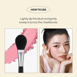 STUDIO17 - Blush Brush 833 - Jemný štětec na tvářenku, pudr a rozjasňovač