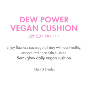amuse - Dew Power Vegan Cushion - Hydratační cushion make-up