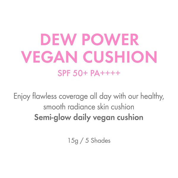 amuse - Dew Power Vegan Cushion - Hydratační cushion make-up