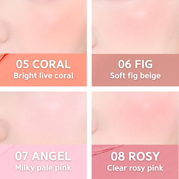 BBIA - Ready To Wear Downy Cheek - Krémová tvářenka se sametovým vzhledem