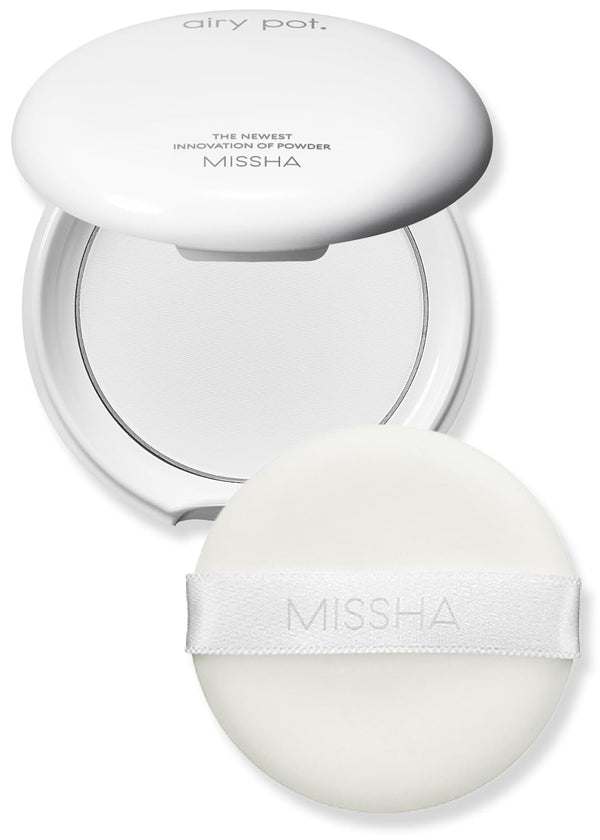 MISSHA - Airy Pot Pact - Zmatňující kompaktní pudr pro hladký vzhled