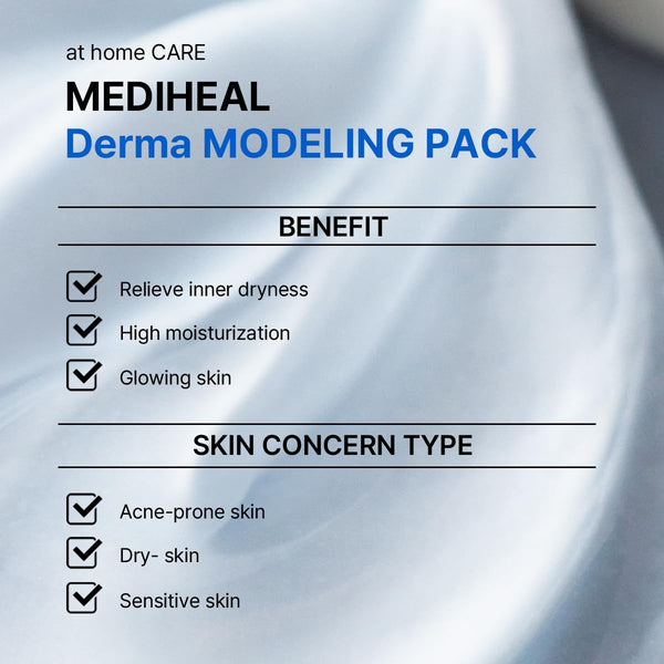 Hyaluronate Moisture Derma Modeling Double Pack – Hydratační alginátová maska s kyselinou hyaluronovou (2ml + 28g)*2