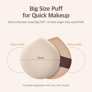 STUDIO17 - Pang Pang Puff Big - Velká houbička na make-up