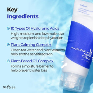 Hyaluronic Acid Moist Cream - Intenzivně hydratační krém 100ml