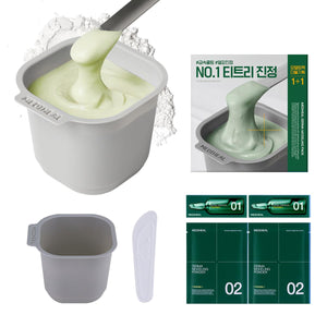 Teatree Calming Derma Modeling Double Pack - Zklidňující alginátová maska s tea tree (2ml + 28g)*2
