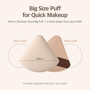 STUDIO17 - Pang Pang Puff Triangle - Trojúhelníková houbička na make-up