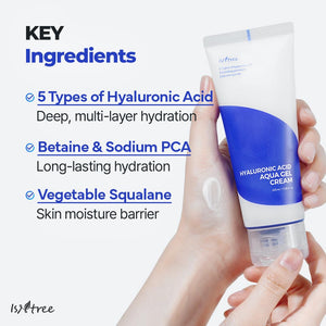 Hyaluronic Acid Aqua Gel Cream - Lehký hydratační gelový krém s kyselinou hyaluronovou 100ml