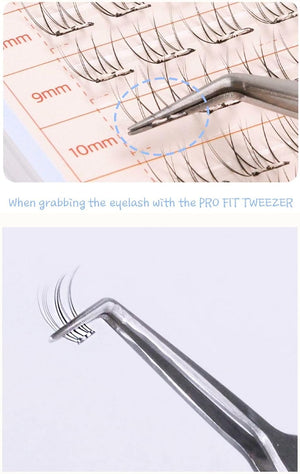 CORINGCO - Toktok-Hara Pro Fit Tweezer - Precizní pinzeta na umělé řasy