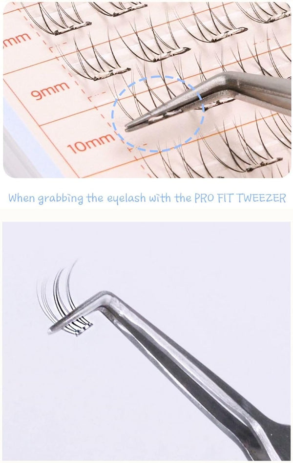 CORINGCO - Toktok-Hara Pro Fit Tweezer - Precizní pinzeta na umělé řasy