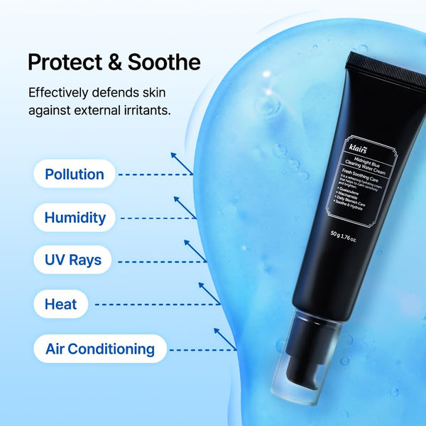 Midnight Blue Clearing Water Gel Cream - Zklidňující chladivý gelový krém 50g