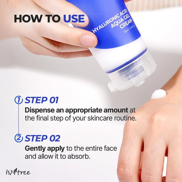 Hyaluronic Acid Aqua Gel Cream - Lehký hydratační gelový krém s kyselinou hyaluronovou 100ml
